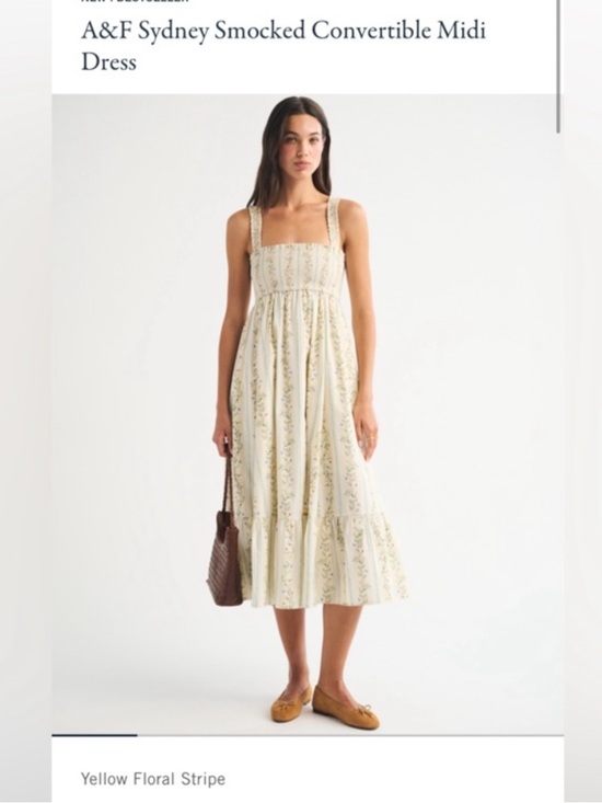 Abercrombie & Fitch Dresses & Skirts - NWT Abercrombie & Fitch Sydney Smocked Convertible Midi Dress